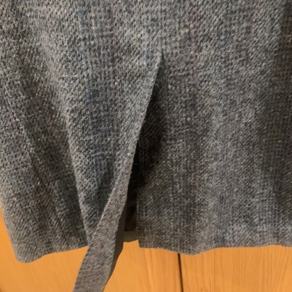 Harris Tweed 100% Wool Tweed Herringbone Grey Men’s Blazer Size 41 - Picture 9 of 16